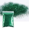 Poudre pailletée holographique 50 g pour résine et décoration – Couleur Green