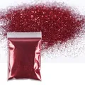 Poudre pailletée holographique 50 g pour résine et décoration – Couleur Red