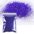 Poudre pailletée holographique 50 g pour résine et décoration – Couleur Royal Blue