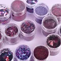 Poudre paillettes 4 à 5 bouteilles pour résine et nail art – 2