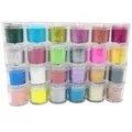 Poudre paillettes holographique 24 couleurs pour résine – 2