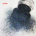 Poudre paillettes holographique 24 couleurs pour résine – Couleur 50Gram LB1002(Bag)