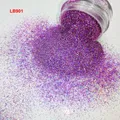 Poudre paillettes holographique 24 couleurs pour résine – Couleur 50Gram LB901(Bag)