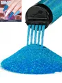 Poudre paillettes holographiques 120 ml pour résine – Couleur LB714xifen120ML