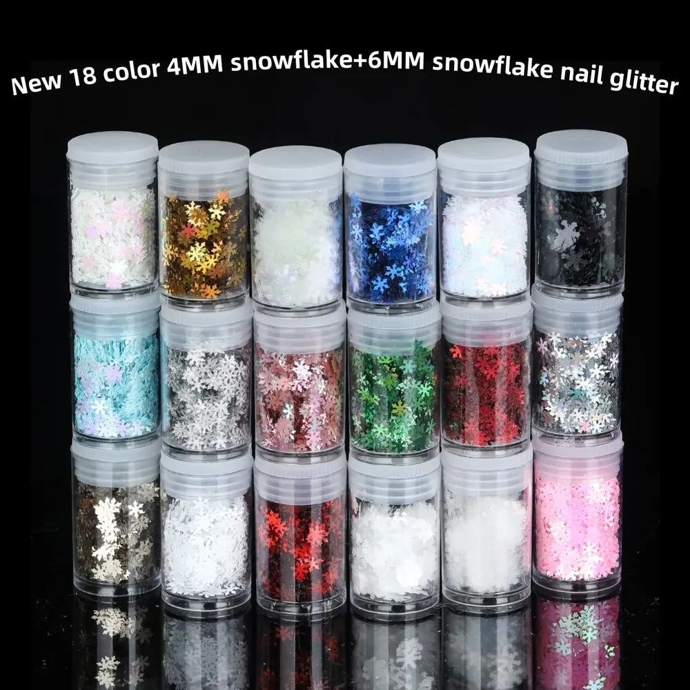 Poudre paillettes holographiques 18 couleurs pour résine