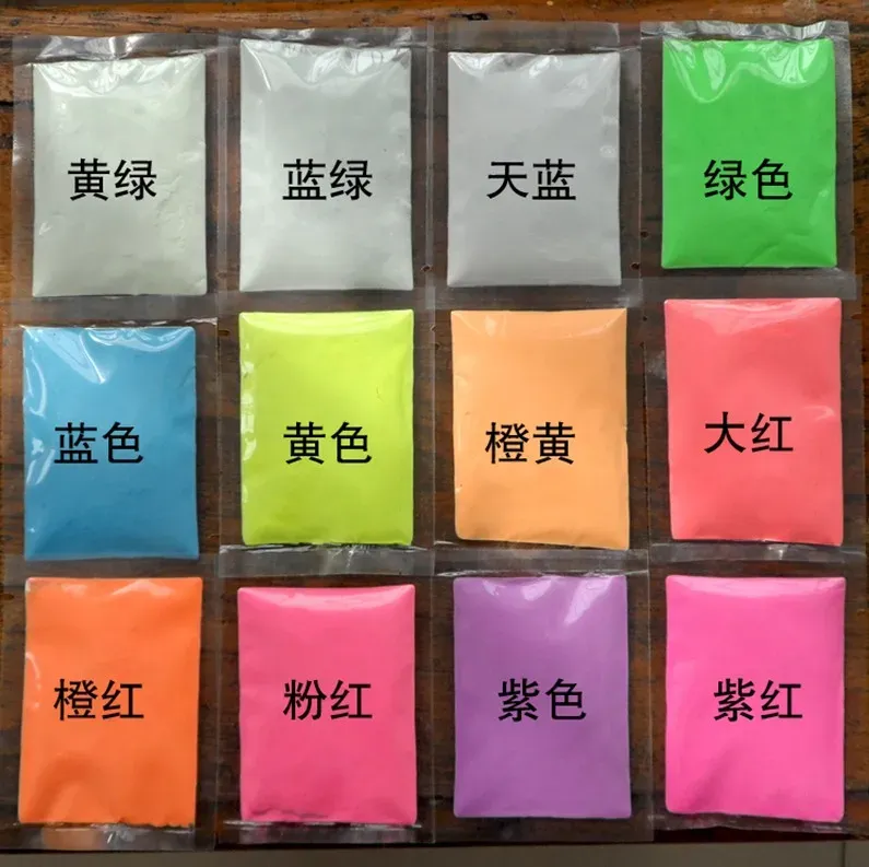 Poudre paillettes phosphorescente 10 g pour remplissage résine