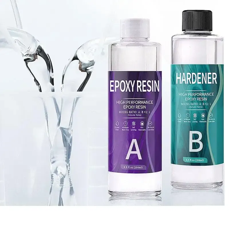 Résine époxy 100 g à 1000 g colle cristal