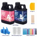 Résine époxy 250 à 500 ml durcissement rapide résistante UV – Couleur 250ml 250ml kit