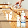 Résine époxy AB 3:1 haute brillance pour table bois – 1