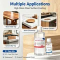 Résine époxy AB 3:1 haute brillance pour table bois – 4