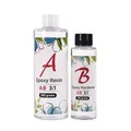 Résine époxy AB transparente 3:1 75 à 1000 g pour bijoux – Color A300g-B100g