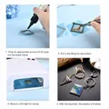 Résine époxy dur transparente UV 100 g pour bijoux et artisanat – 5