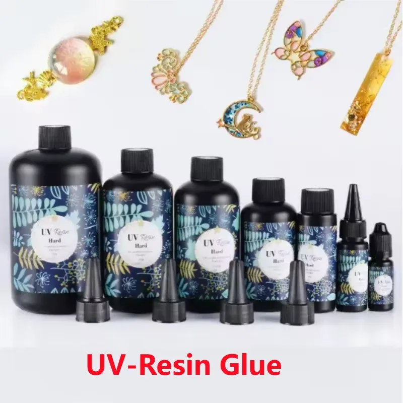 Résine époxy dur transparente UV 100 g pour bijoux et artisanat