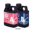 Résine époxy transparente 1:1 250 ml à 500 ml pour art et moulage – Couleur 250ml 250ml