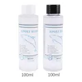 Résine époxy transparente 1:1 kit moulage avec accessoires – Couleur 100ml  100ml