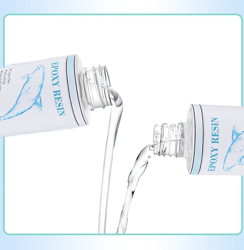 Résine époxy transparente 1:1 kit moulage avec accessoires