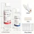 Résine époxy transparente 2:1 200 à 1000 ml pour usage professionnel – Couleur A200ml-B100ml