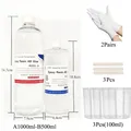 Résine époxy transparente 2:1 200 à 1000 ml pour usage professionnel – Couleur A1000ml-B500ml