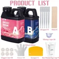 Résine époxy transparente 250 ml à 500 ml pour art et moulage bois – 2
