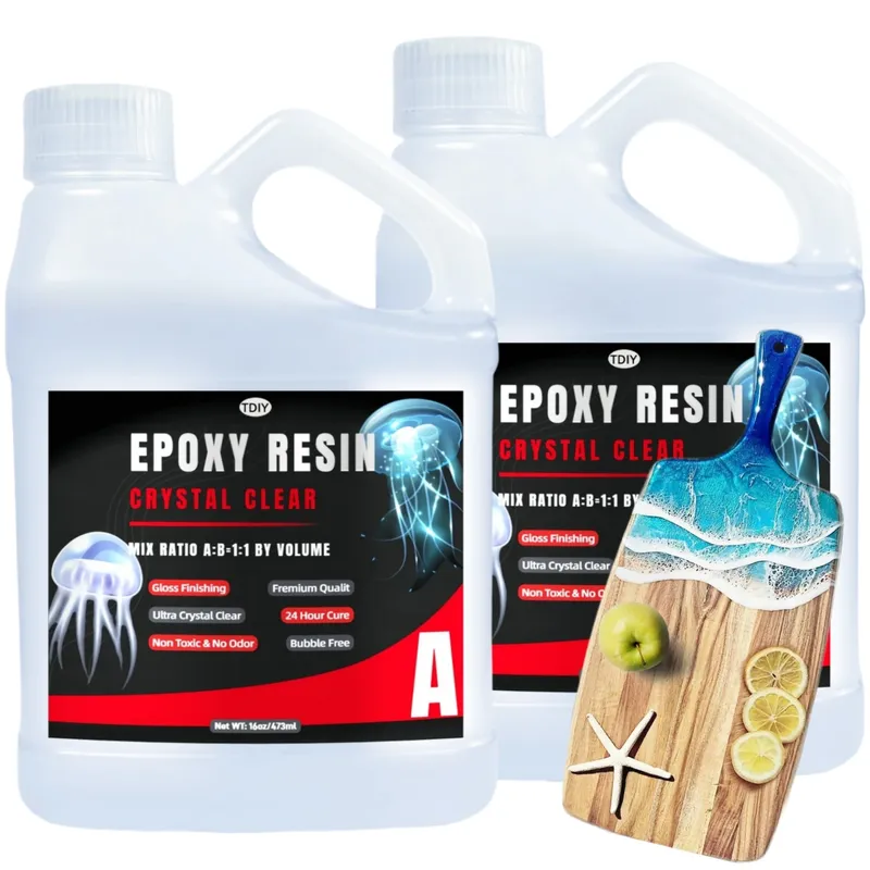 Résine époxy transparente 32oz anti-rayures