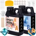 Résine époxy transparente anti-jaunissement 1:1 pour art et bijoux – 1