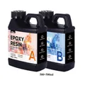 Résine époxy transparente anti-jaunissement 1:1 pour art et bijoux – Couleur 500ml 500ml