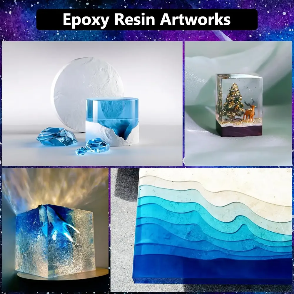 Résine époxy transparente anti-jaunissement sans bulles pour moulage