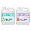 Résine époxy transparente auto-nivelante 500 ml pour artisanat – Couleur 16.9oz