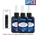 Résine UV 50 ml à 50 ml à durcissement rapide – Couleur UV-Y-50ML-3PCS