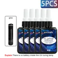 Résine UV 50 ml à 50 ml à durcissement rapide – Couleur UV-Y-50ML-5PCS
