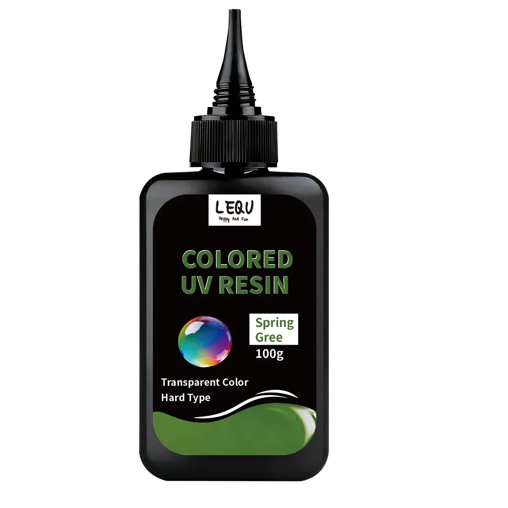 Résine UV couleur unie 12 couleurs faible rétrécissement