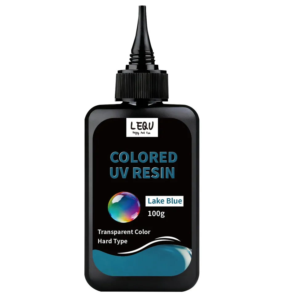 Résine UV couleur unie 12 couleurs faible rétrécissement