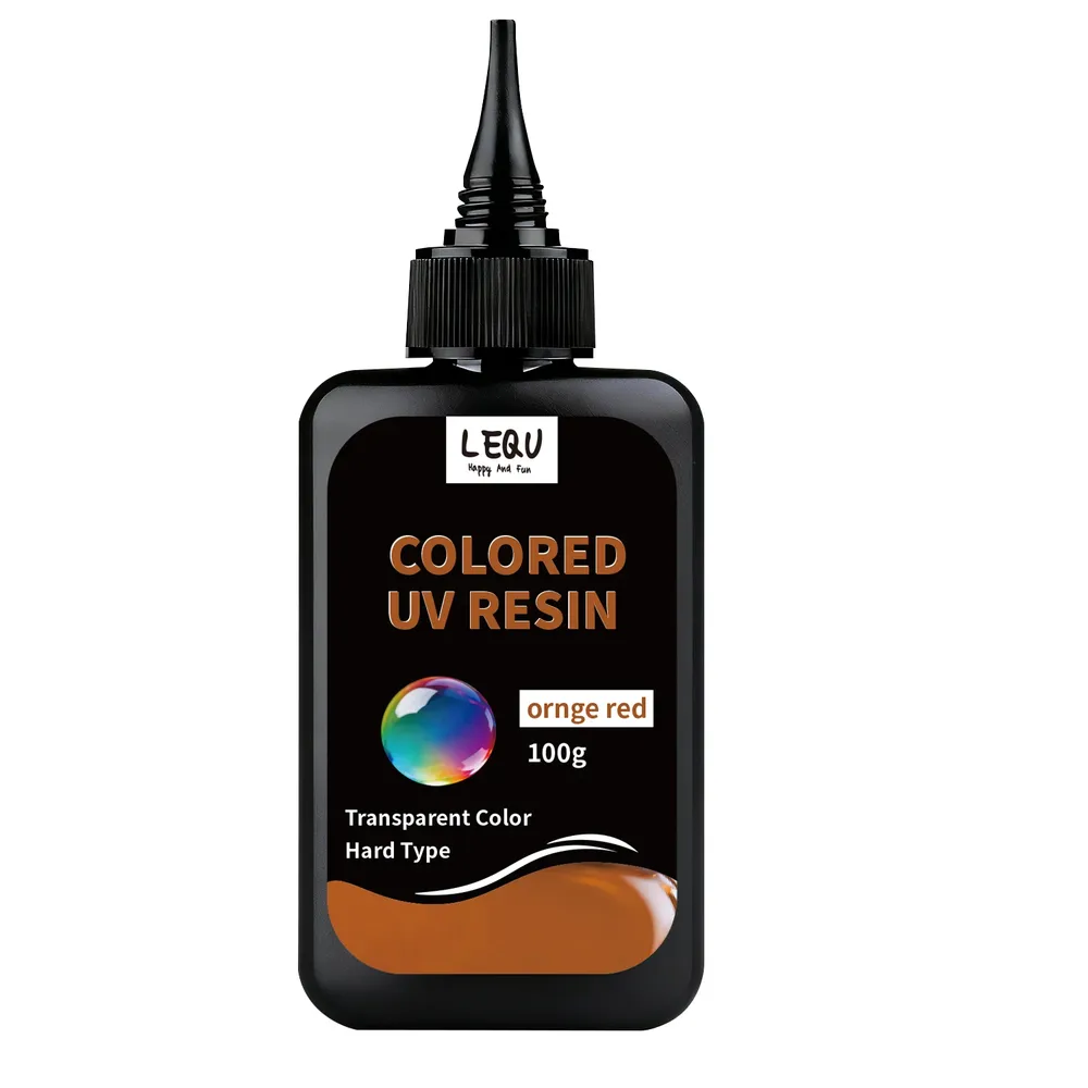 Résine UV couleur unie 12 couleurs faible rétrécissement
