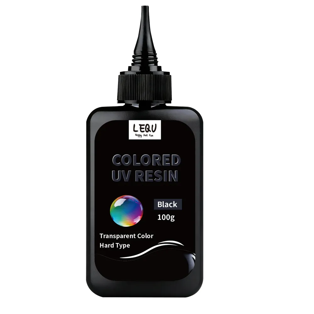 Résine UV couleur unie 12 couleurs faible rétrécissement