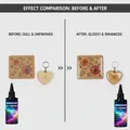Résine UV cristal anti-jaunissement dure pour bijoux et moules – 5