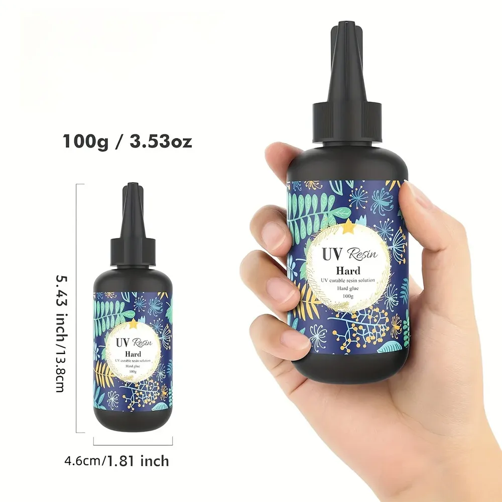 Résine UV dure 50 à 500 g pour bijoux cristal