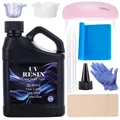 Résine UV dure 500 g à 1000 g séchage rapide – Couleur 500 kit