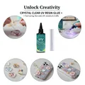 Résine UV dure transparente 110 ml sans bulles pour bijoux – 4
