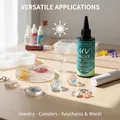 Résine UV dure transparente 110 ml sans bulles pour bijoux – 6
