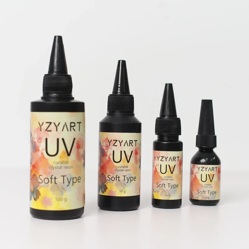 Résine UV souple 100 g à 1 kg pliable