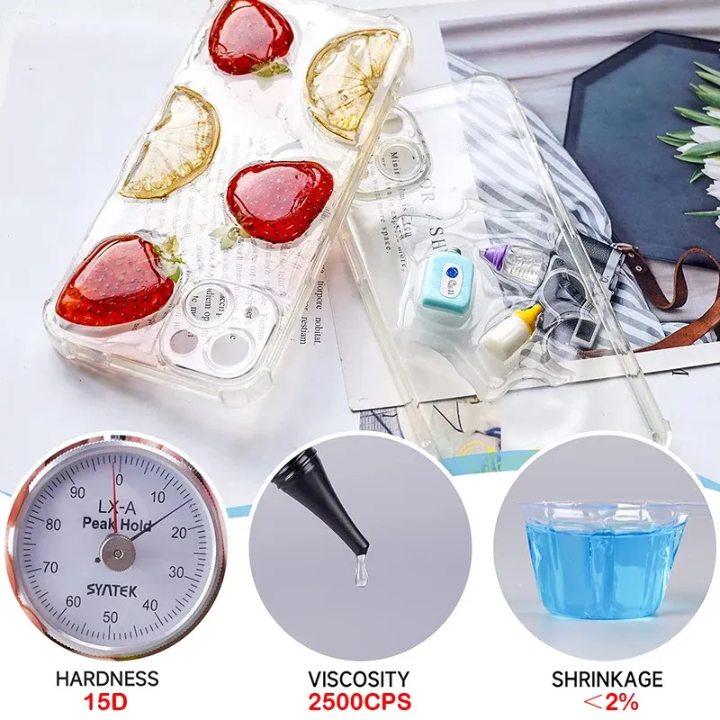 Résine UV souple 100 g à 1 kg pliable