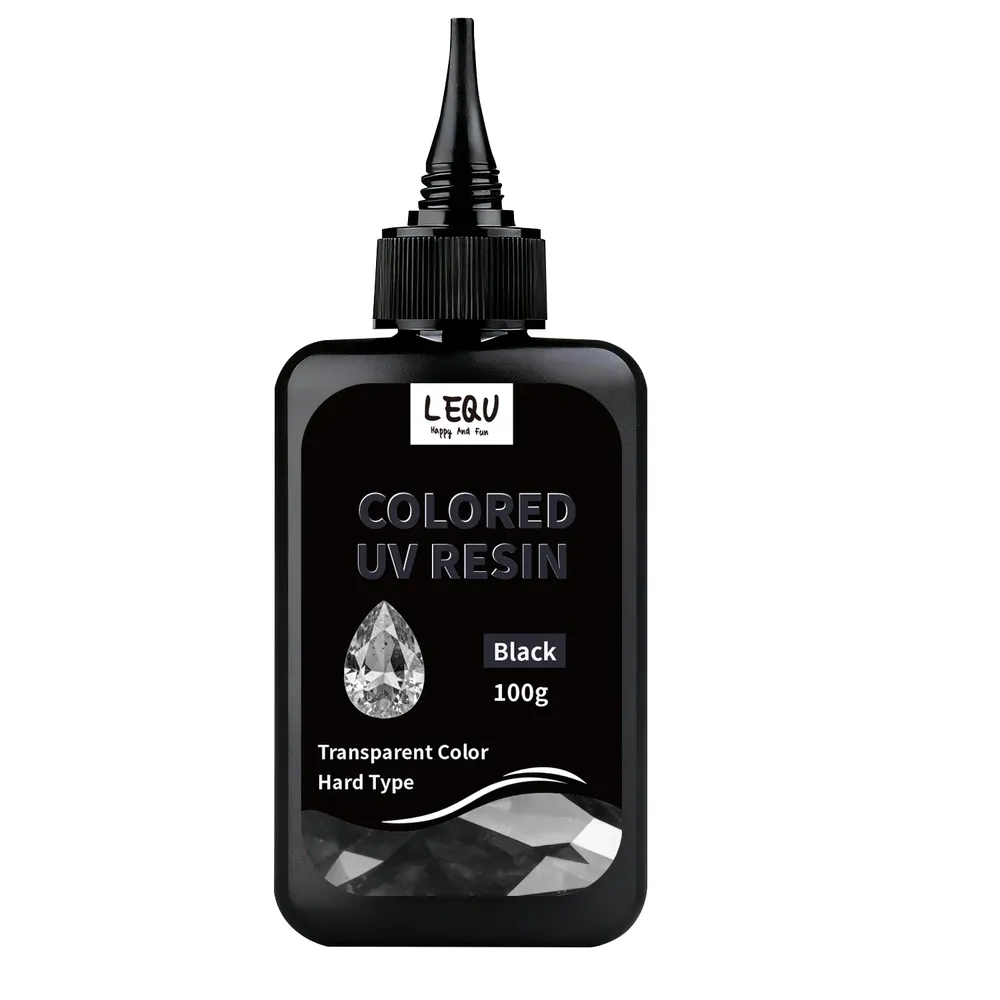 Résine UV transparente 12 couleurs inodore