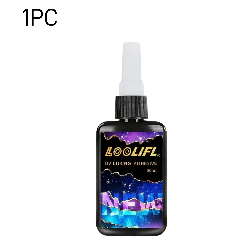 Résine UV transparente durcissable 50 à 150 g formule améliorée