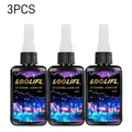 Résine UV transparente durcissable 50 à 150 g formule améliorée – Couleur UV-D-50ml-3pcs