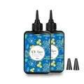 Résine UV transparente incolore séchage rapide 100g à 400g – Couleur 200g