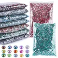 Strass résine colorés pour nail art – 1