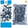 Strass résine colorés pour nail art – Couleur Bleu clair