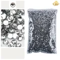 Strass résine colorés pour nail art – Couleur Clair
