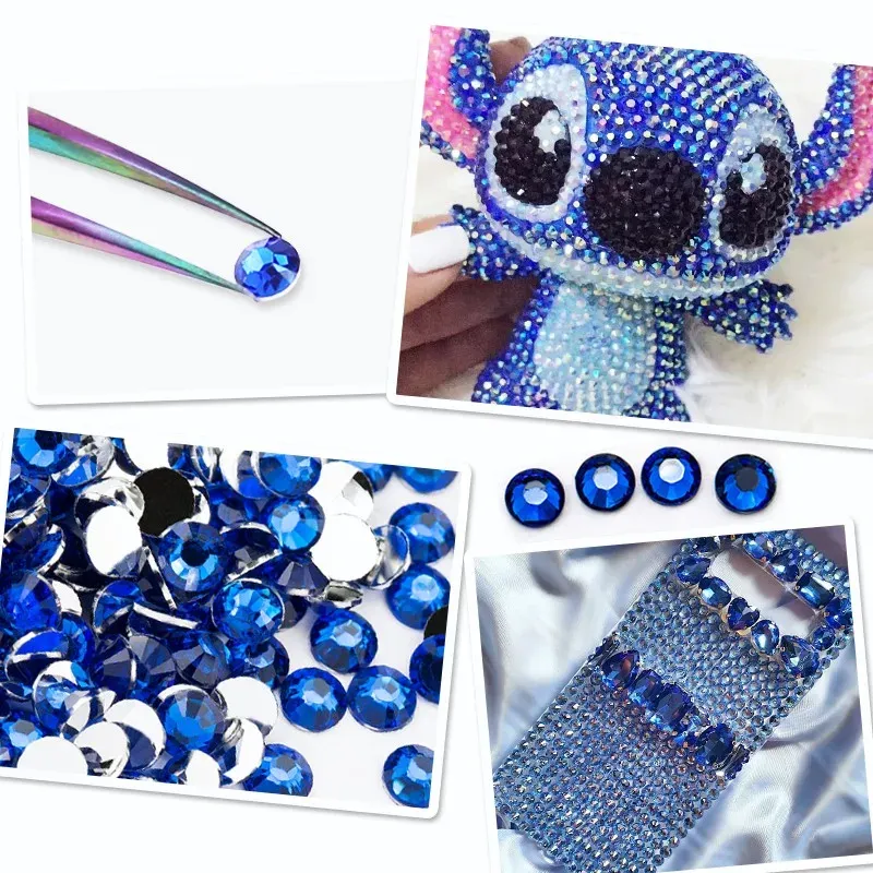 Strass résine colorés pour nail art