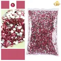 Strass résine colorés pour nail art – Couleur Rose